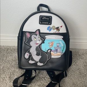 RARE Figaro Pinocchio Loungefly Mini Backpack